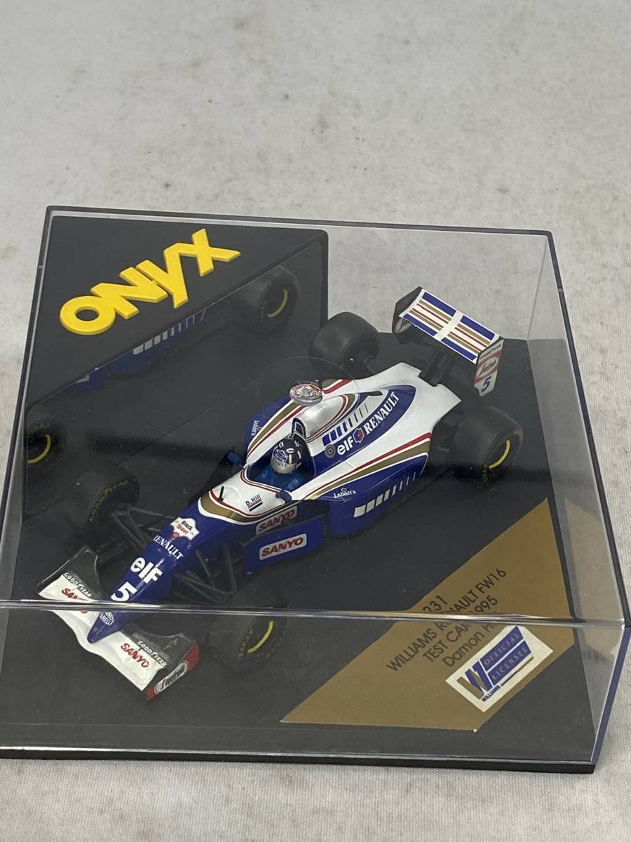 ONYX WILLIAMS RENAULT FW16 TEST CAR 1995 デーモンヒル 1/43 