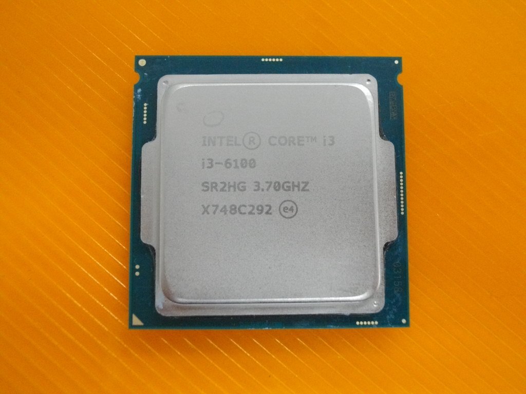 Intel Core i3-6100 GHz Processor CPU | 3.7 - Dual-Core 0 3.7GHz 1 LGA