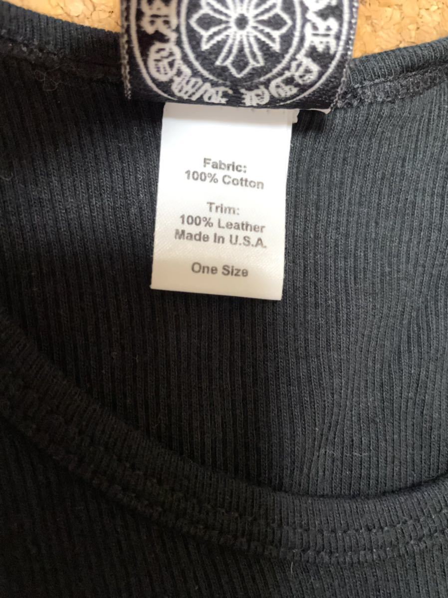 初期Chrome Hearts タンクトップ希少レア ローリングストーンズコラボ