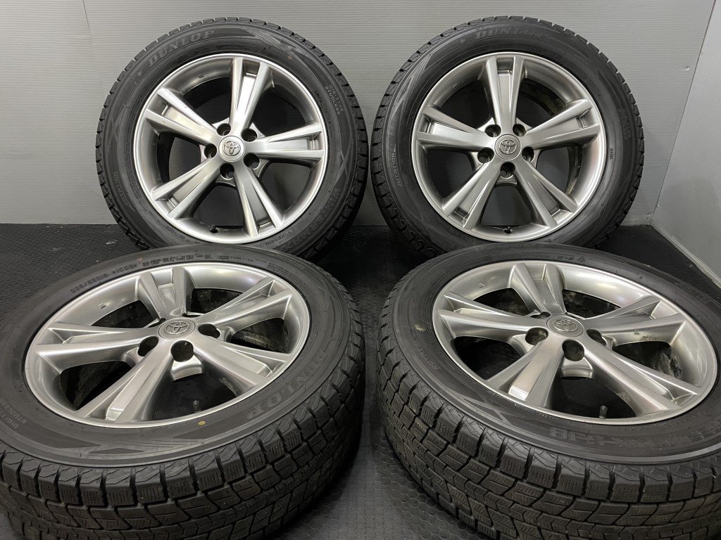 DUNLOP WINTER MAXX SJ8 235/55R18】スタッドレス【トヨタ 30ハリアー  