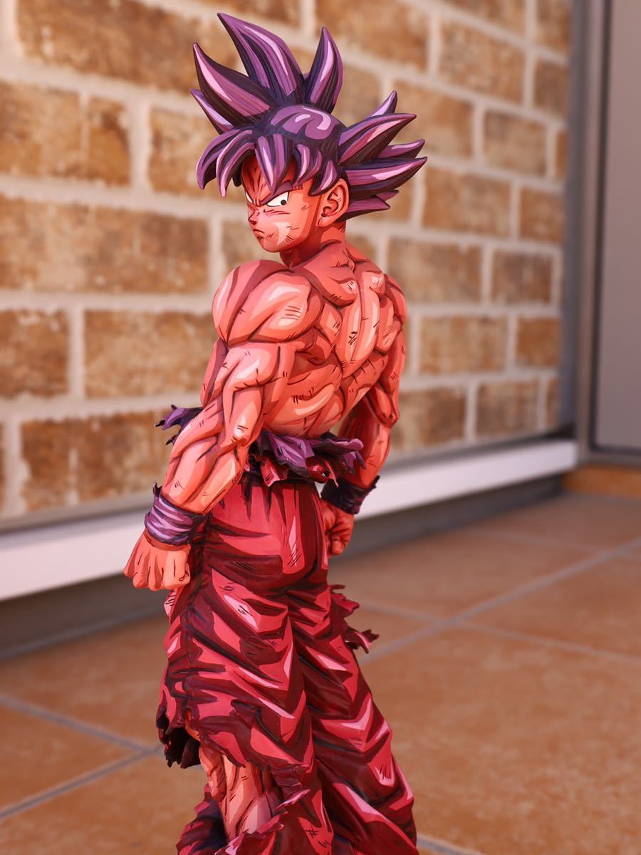 ドラゴンボール 界王拳 リペイント 2次元塗装 孫悟空 フィギュア 2D 一