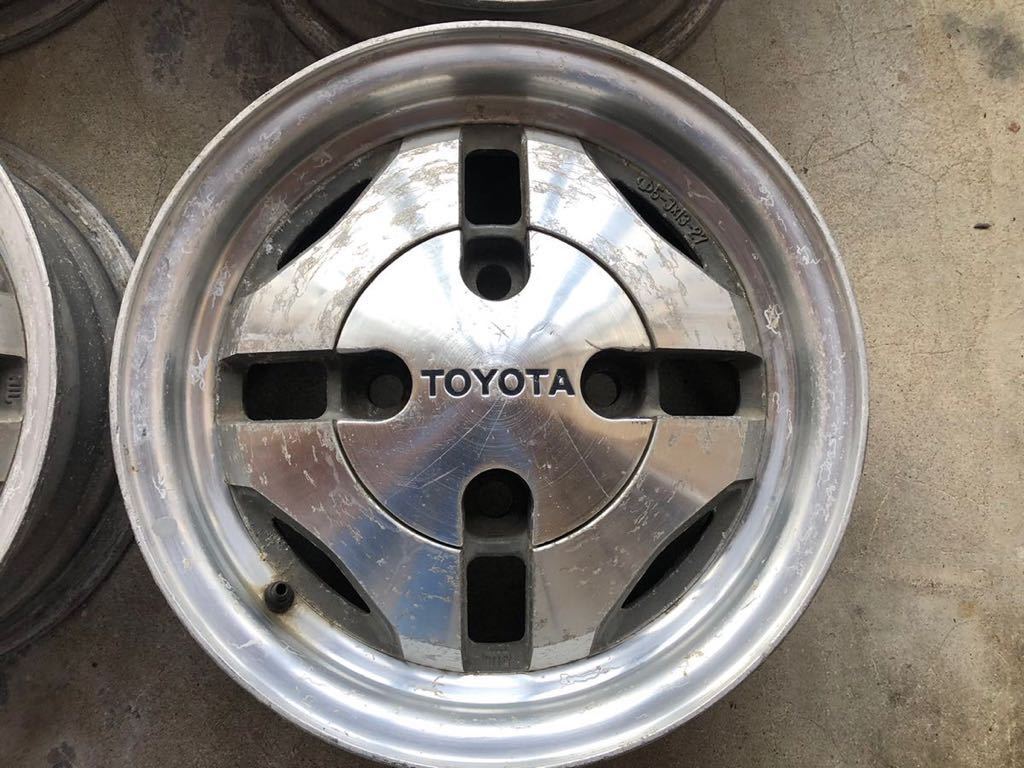 AE86用 前期型 純正13インチアルミホイール 中古品 TOYOTA トヨタ