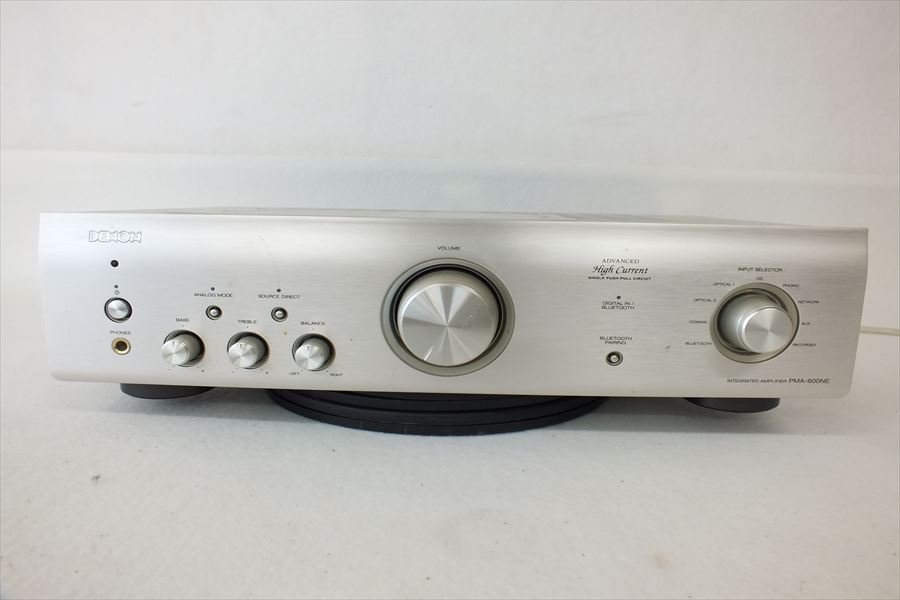 denon プリメインアンプ pma-390re 取説 リモコン付き 元箱・リモコン