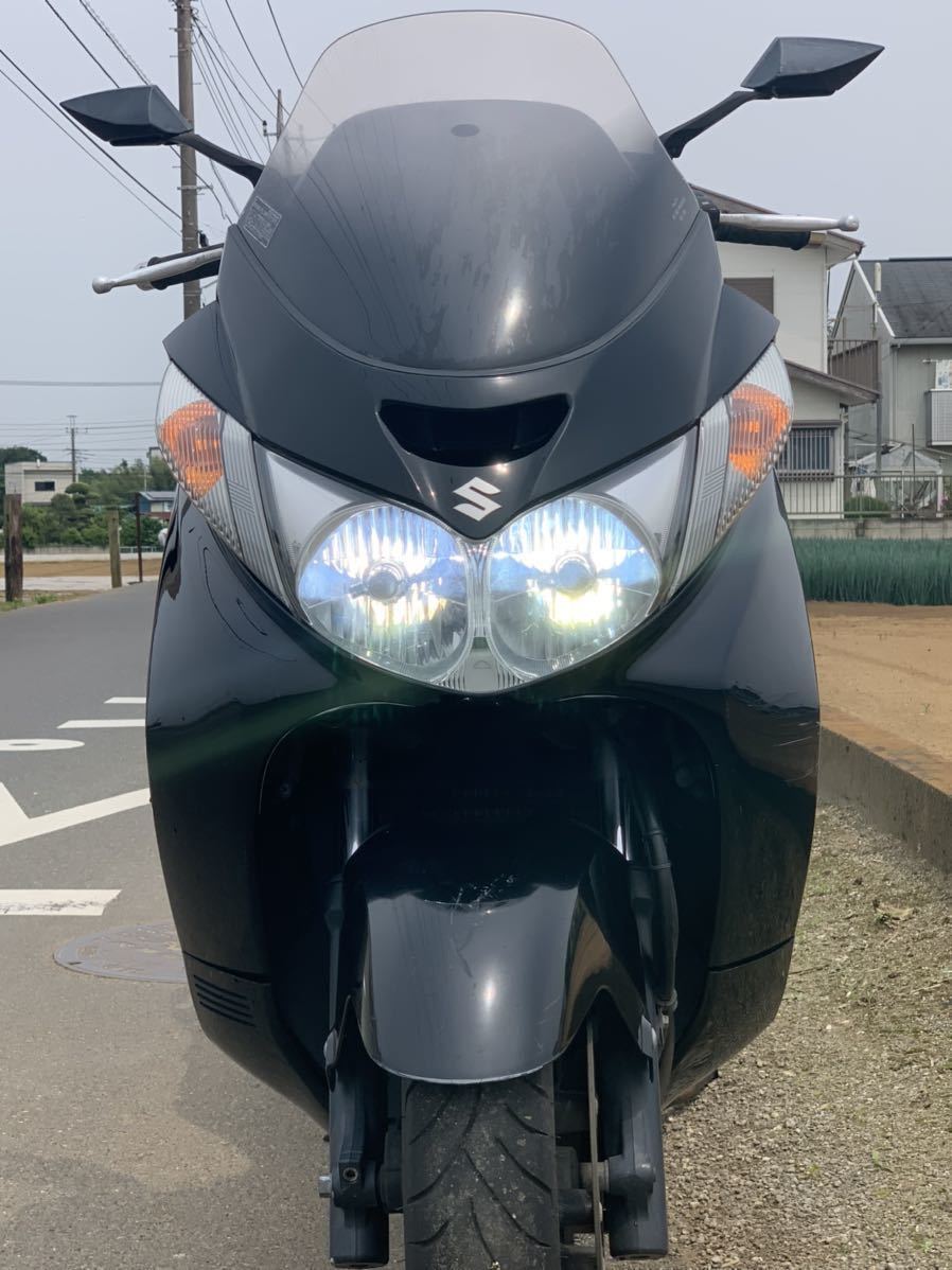 検2年付 Etc 快速ビックスクータースカイウェイブ 400cc ヨシムラマフラー 爆光hid Ck43a 251cc 400cc 売買されたオークション情報 Yahooの商品情報をアーカイブ公開 オークファン Aucfan Com