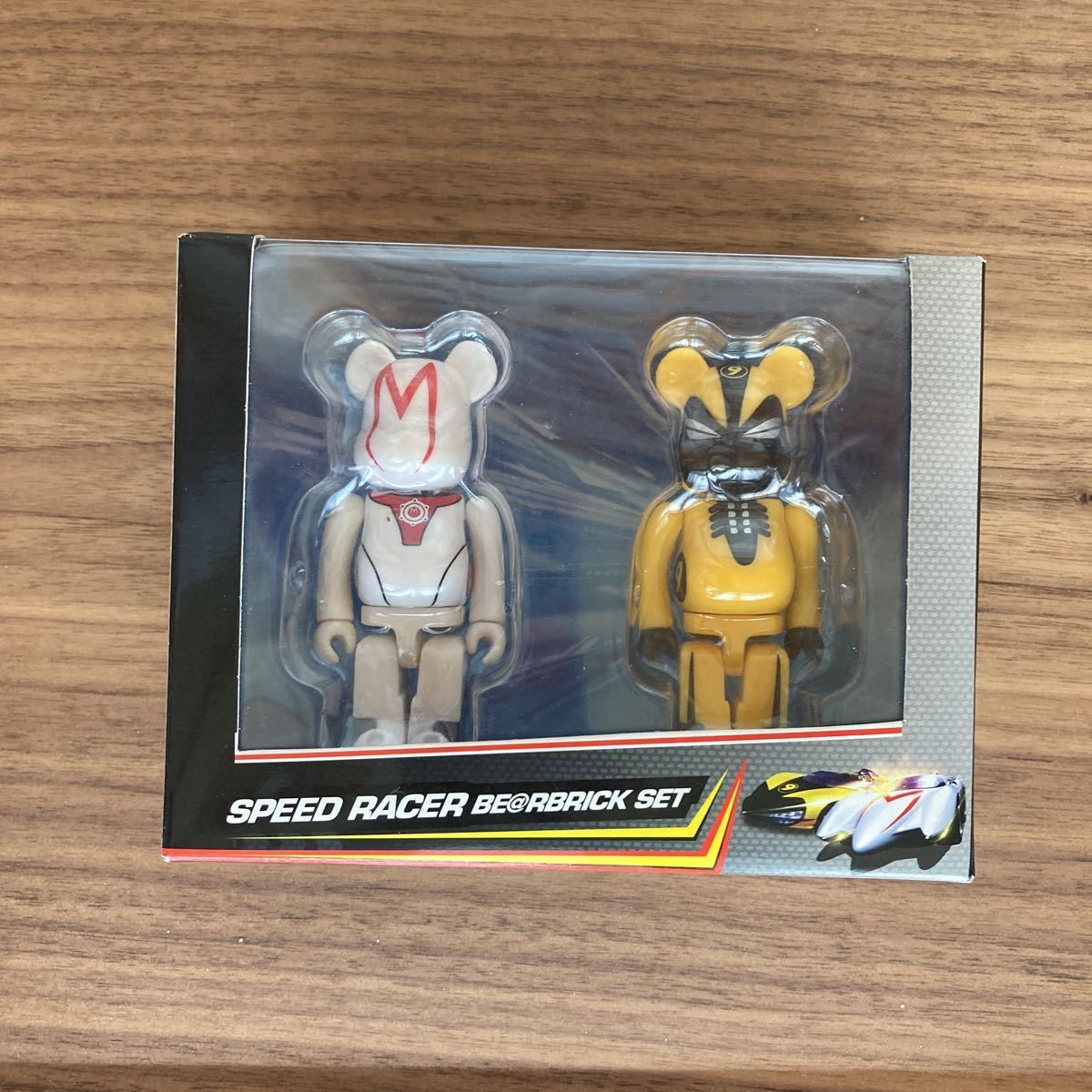  ベアブリック スピードレーサー Speed Racer マッハGoGoGo マッハ号 吉田竜夫 BE@RBRICK 100% タツノコプロ(キューブリック、ベアブリック)｜売買されたオークション情報、yahooの商品情報をアーカイ キューブリック、ベアブリック