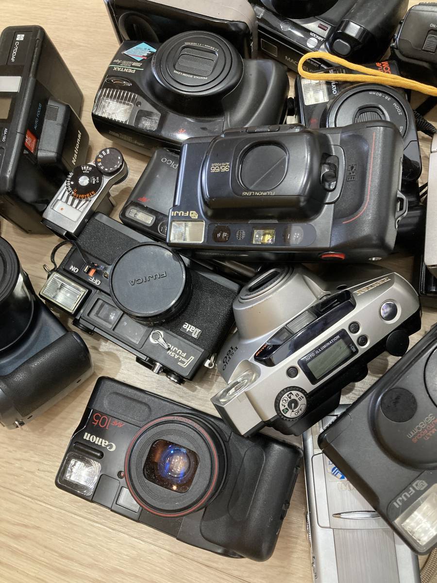 ジャンク品】カメラ22台レンズ14まとめ売り フィルムカメラ 一眼レフ