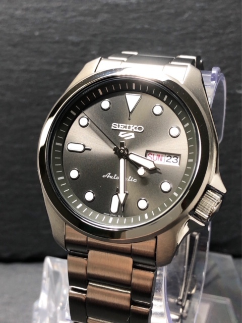 SEIKO 5 Sports自動巻き 防水 時計 シルバー dショッピング |セイコー5