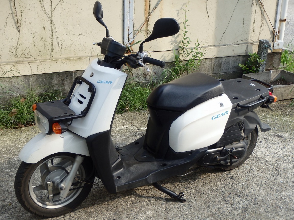 ヤマハ ギア UA08J パーキングスタンド エンジン不動車 最上級グレード