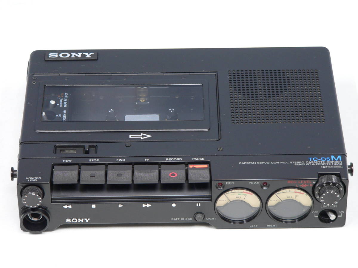 SONY TC-D5M ソニー カセットデンスケ ジャンク SONY TC-D5M デンスケ