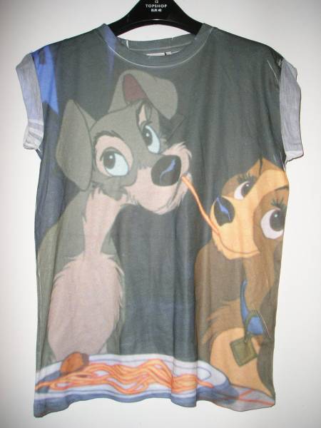 Primark日本未入荷ディズニーコラボわんわん物語ｔシャツｍ送込 イラスト キャラクター 売買されたオークション情報 Yahooの商品情報をアーカイブ公開 オークファン Aucfan Com
