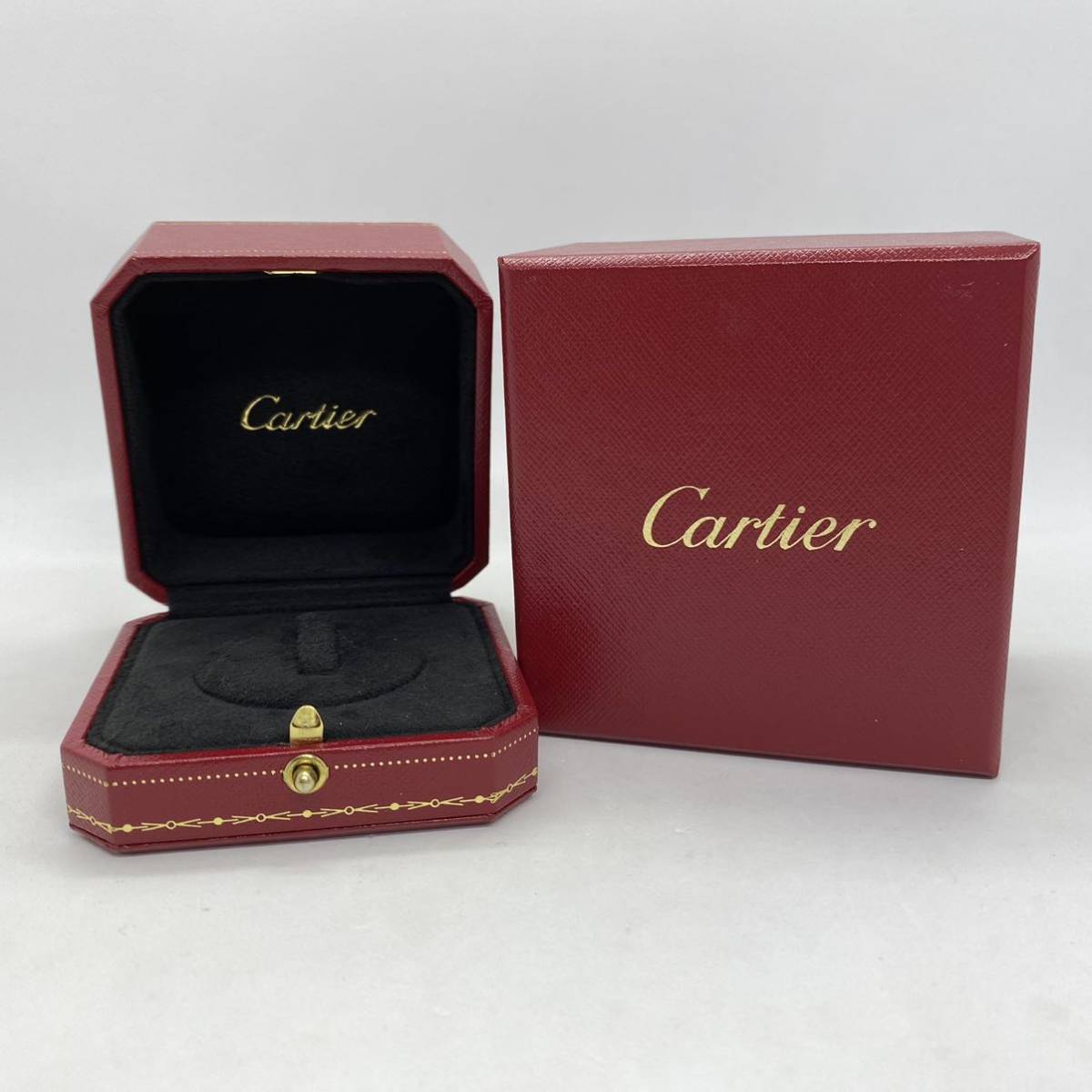 0521c カルティエ Cartier 箱 空箱 ケース ボックス 純正 リング 指輪