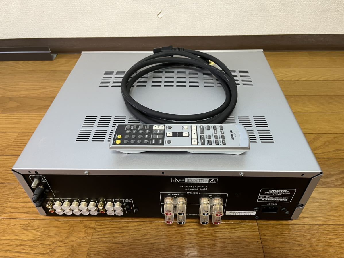 ONKYO A-977 オンキョー 【公式通販】