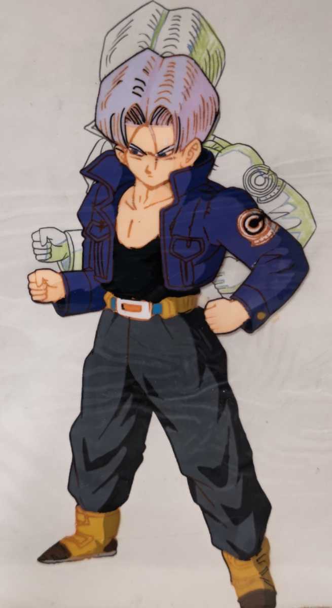 ドラゴンボール セル画 トランクス ブルマ カラー 汚れ有り 要写真確認