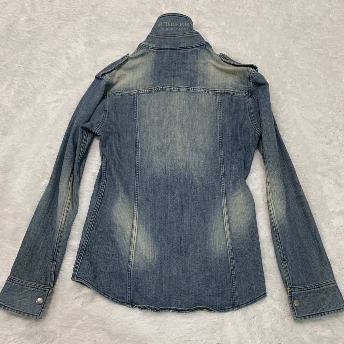 ② 美品 Mサイズ バーバリーブラックレーベル BURBERRY BLACK LABEL