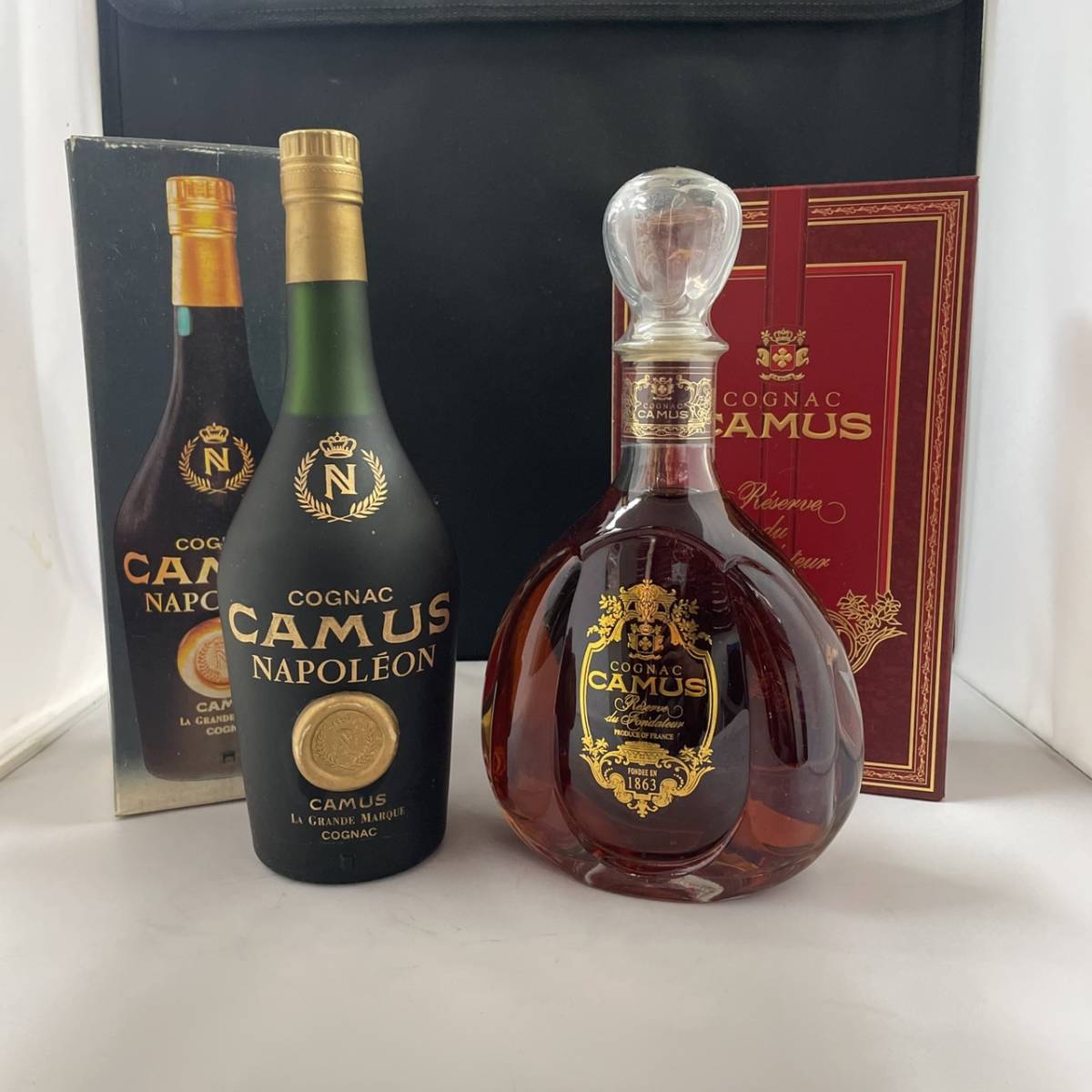 CAMUS カミュ NAPOLEON Reserve de fondateu リザーヴ 1863 COGNAC