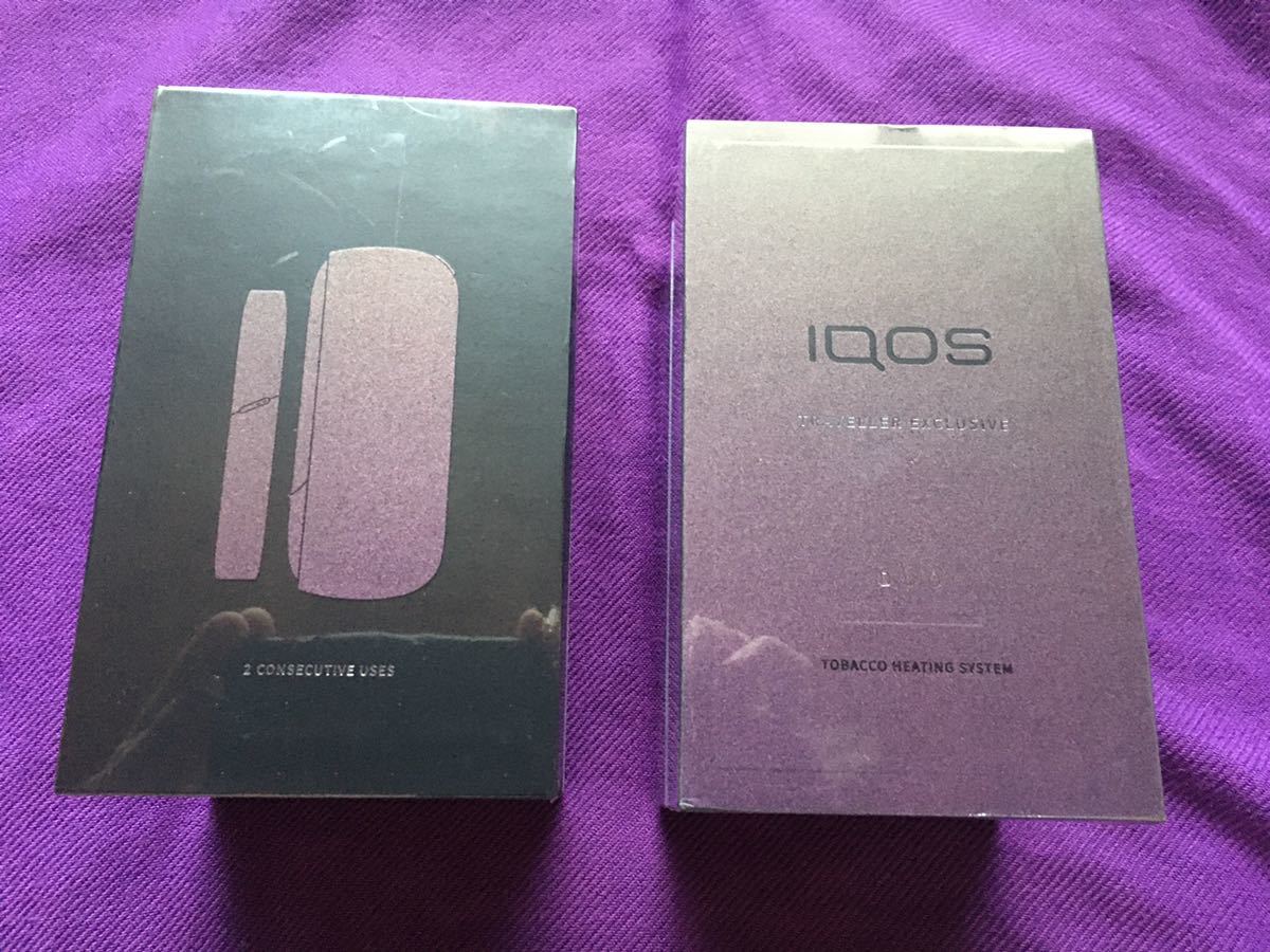 ファッション小物 アイコス本体 IQOS 3 DUO パープル 空港限定 新色 紫