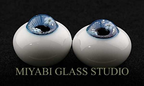 ミヤビグラスアイ パンジー、忘れな草 16ミリ - メルカリ MIYABI GLASS