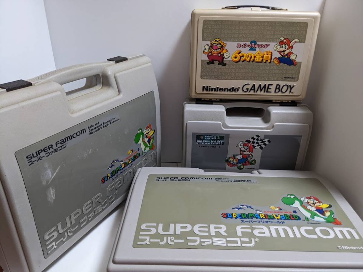 SFC スーパーマリオ ゲーム 収納ケース スーパーファミコン