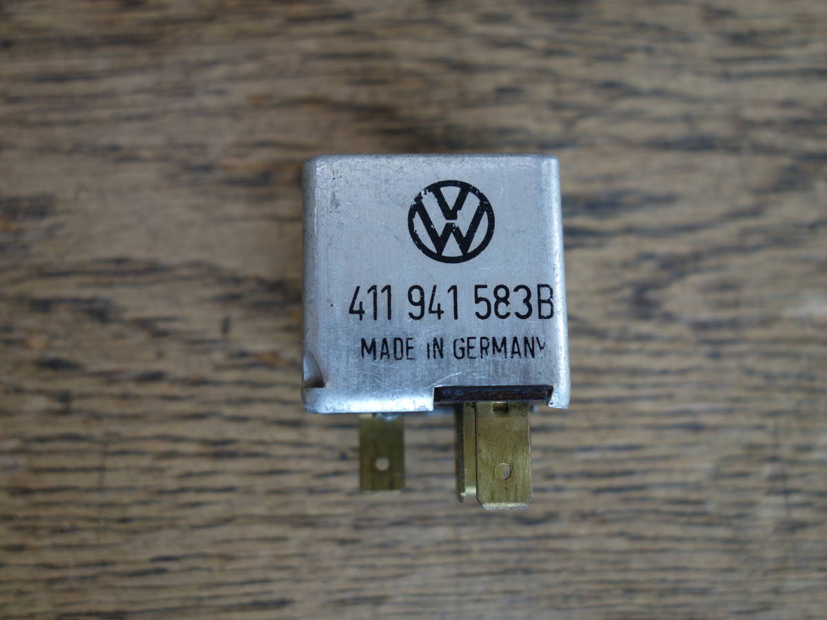VW 空冷ビートル タイプ1 ヘッドライトリレー 純正 中古 当時物