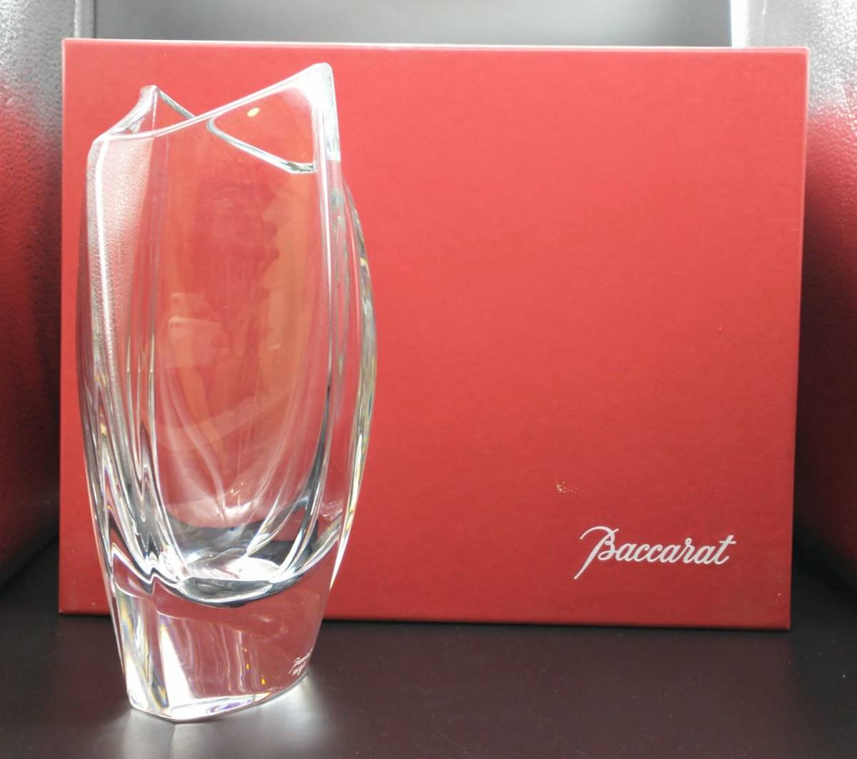 ジャンク 【ジャンク】Baccarat バカラ PRIGOT プリゴット 花瓶