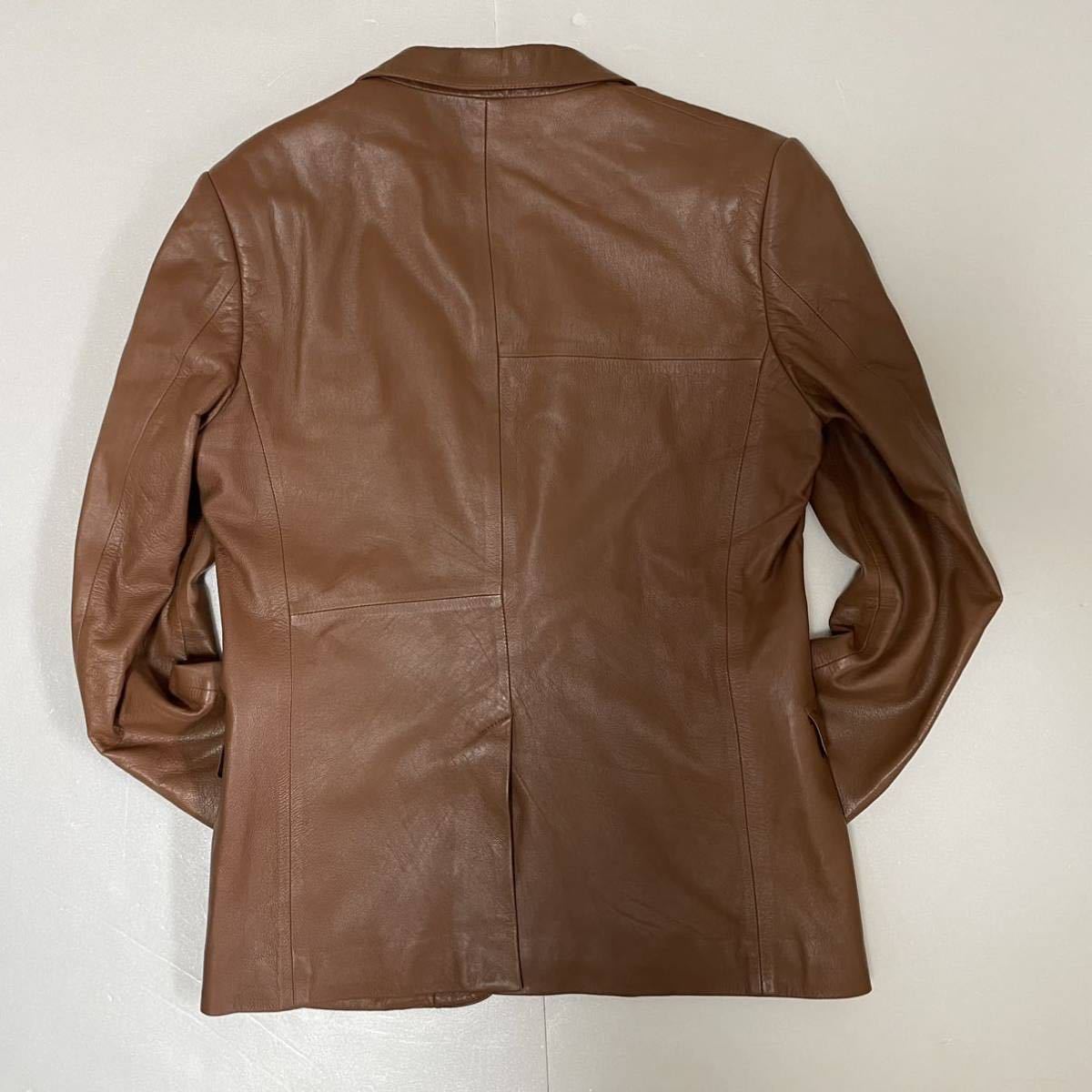 ポールスミス【超美品】PS Paul Smith 羊革 ラムレザー テーラード 