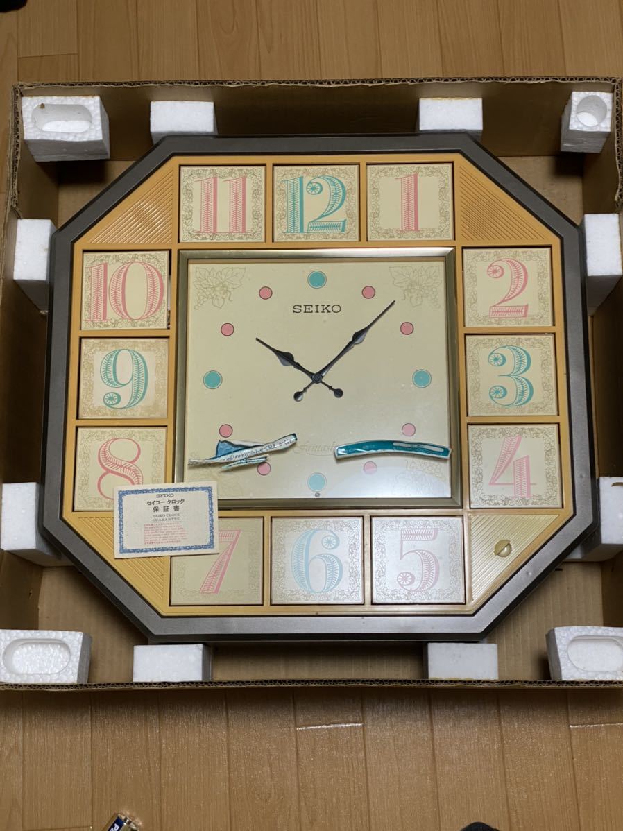 SEIKO からくり時計 FANTASIA デッドストック品(アナログ)｜売買された