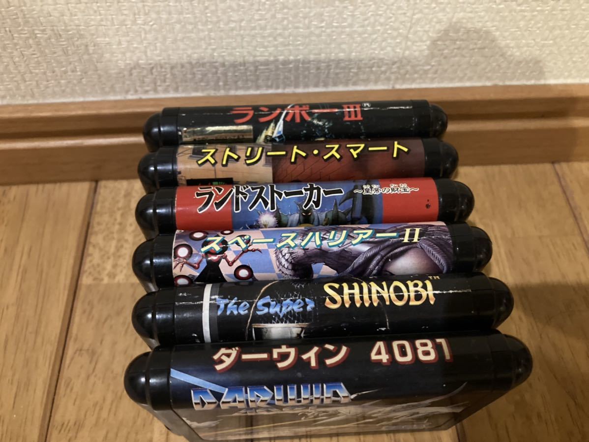 ☆送料無料☆メガドライブ ソフト 6本セット 2026年最新Yahoo