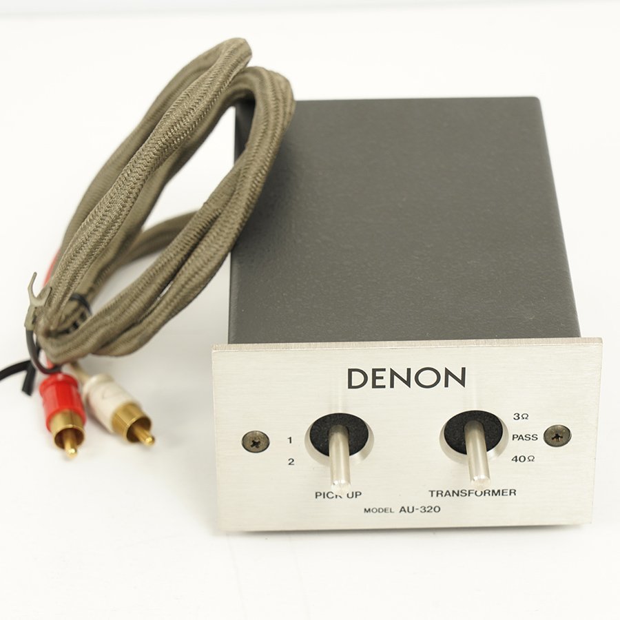DENON デノン MODEL AU-320 昇圧トランス MCカートリッジ用