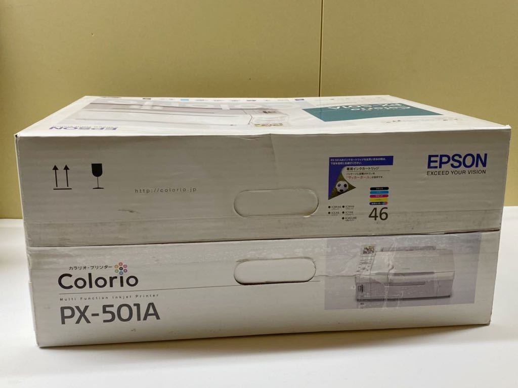 未使用品 EPSON エプソン カラリオプリンター PX-501A (140s)(A4 