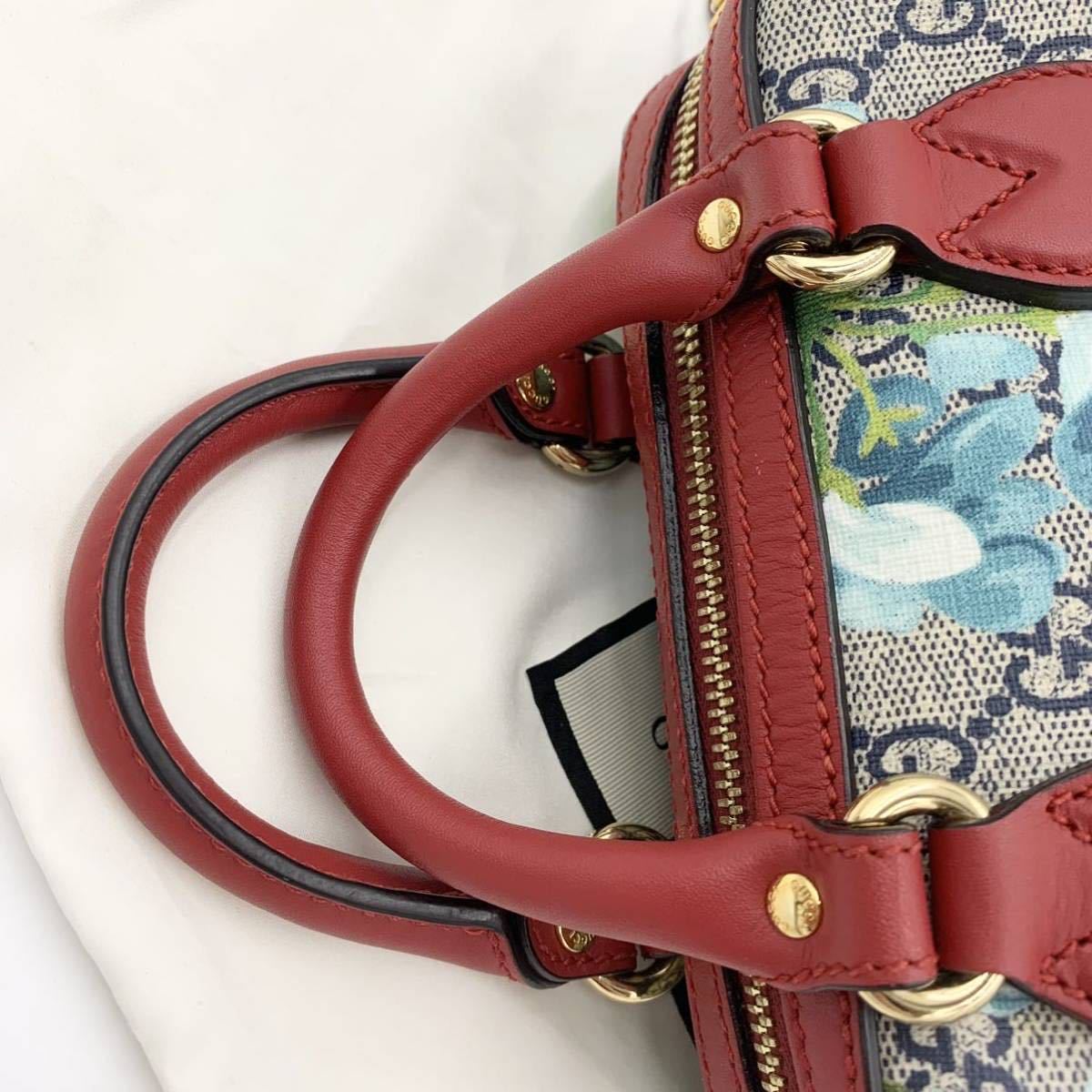 1円~ 希少 極美品 GUCCI グッチ 2way ミニボストン GGブルームス 1円~ 希少 極美品 GUCCI グッチ 2way ミニボストン GGブルームス