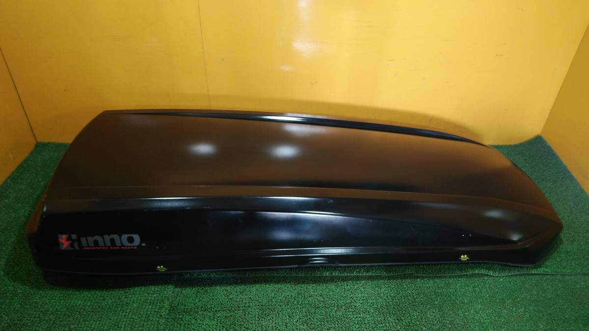 イノー　INNO　シャドウ16　BR1200　ルーフボックス　　両開き　最大積載50㎏　レール付き　ルーフキャリア ルーフボックス INNO BR1200 シャドウ16(両側開閉モデル ルーフボックス440L シャドウ16（両側開閉モデル