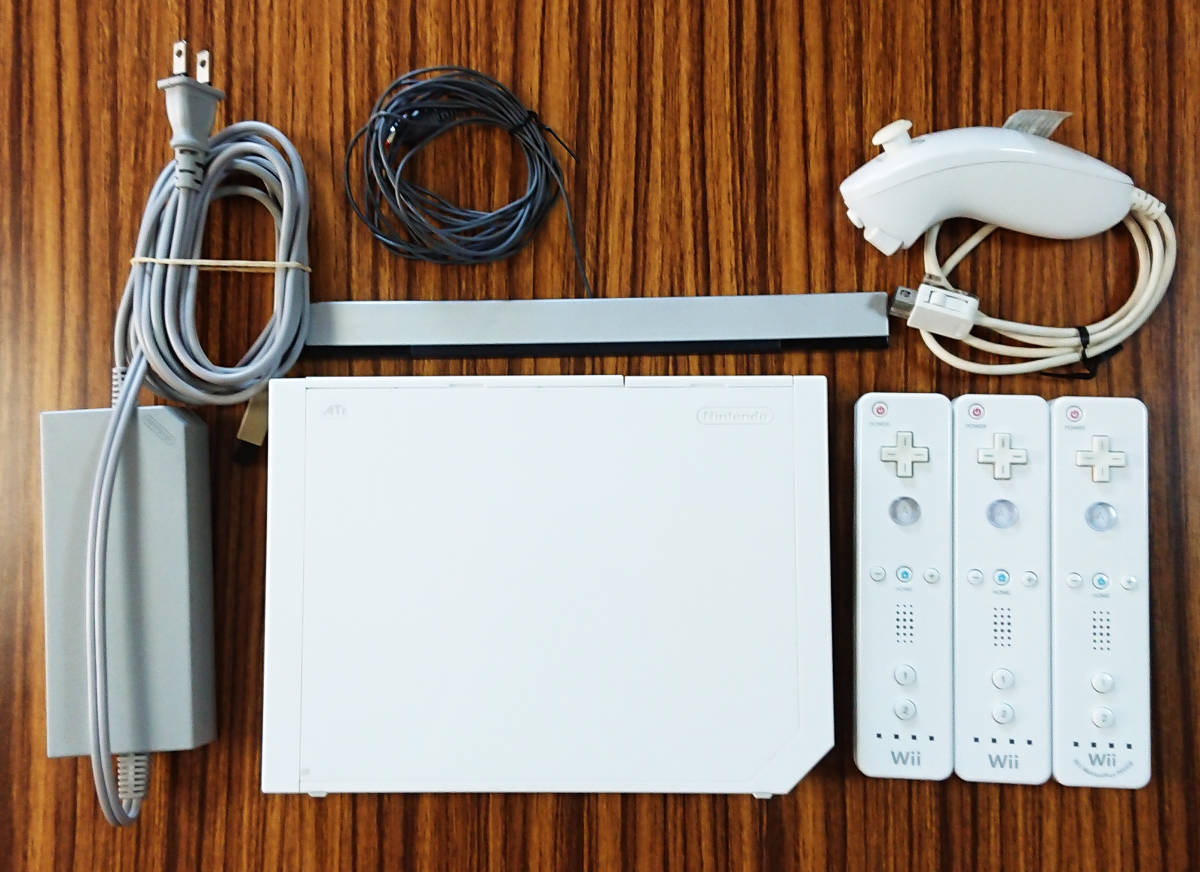 Wii 動作確認済み Nintendo - by 本体一式＋ソフト6本セット U 本体のみ 内蔵ソフトあり 動作確認済の通販 本体 動作確認済 の通販 wiiソフト 60日保証キャンペーン中好きなソフトが1本一緒に届く ソフト19
