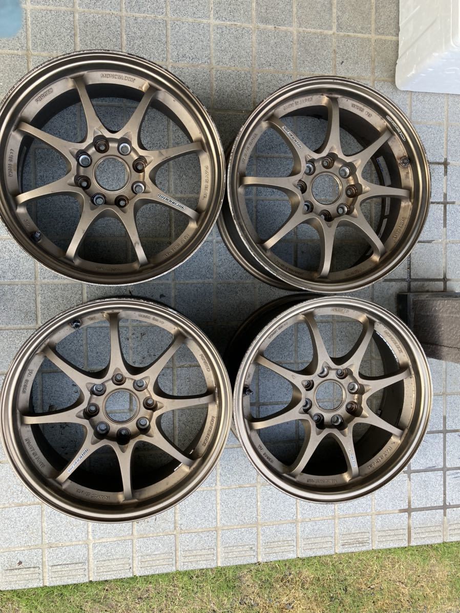 CE28 16インチ 7j ＋42 114.3 4本 RAYS レイズ VOLK ホイール 16インチ
