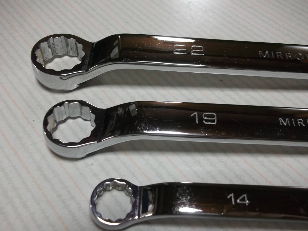 工具 9 KTC MIRROR nepros 5GQ めがねレンチ5本 24・22 21・19 17・14 14・12 10・8 ネプロス KTC JAPAN めがねレンチ 売買されたオークション情報 Yahoo オークション 旧ヤフオク の商品情報をアーカイブ公開 - オークファン aucfan com