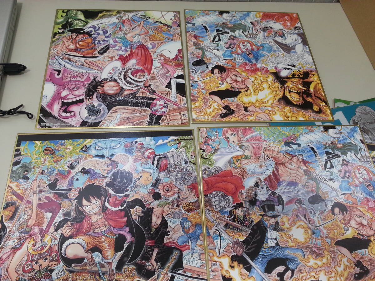 トンガリ ワンピース 色紙７個セット Jlbdn M までの Upis Unsa Ba