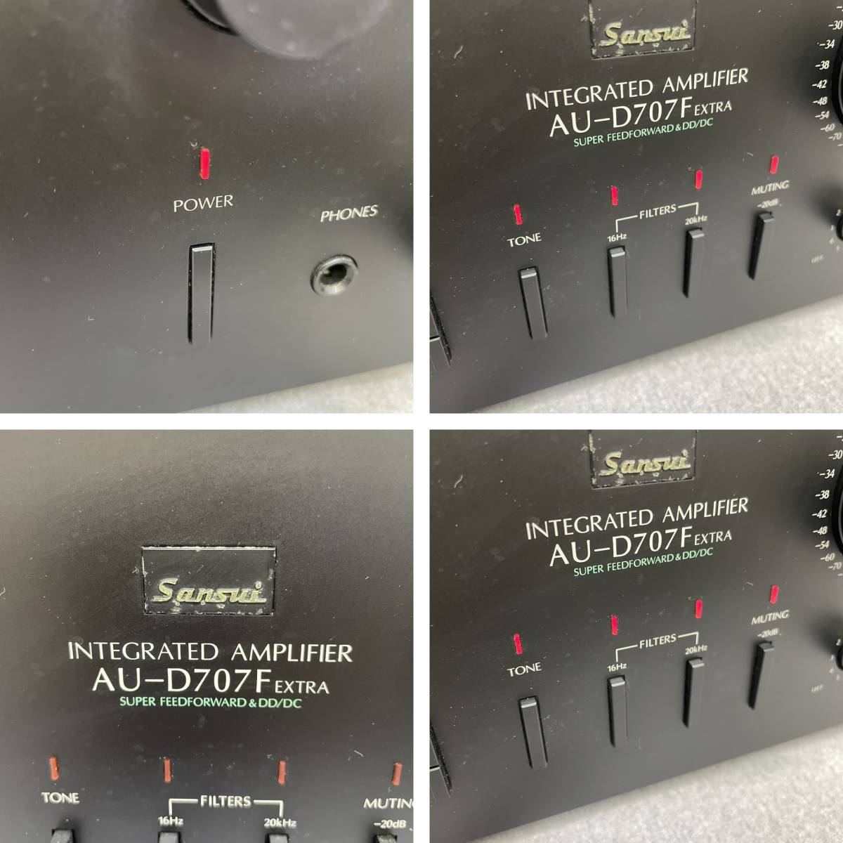○SANSUI○プリメインアンプ○AU-D707F EXTRA○山水○