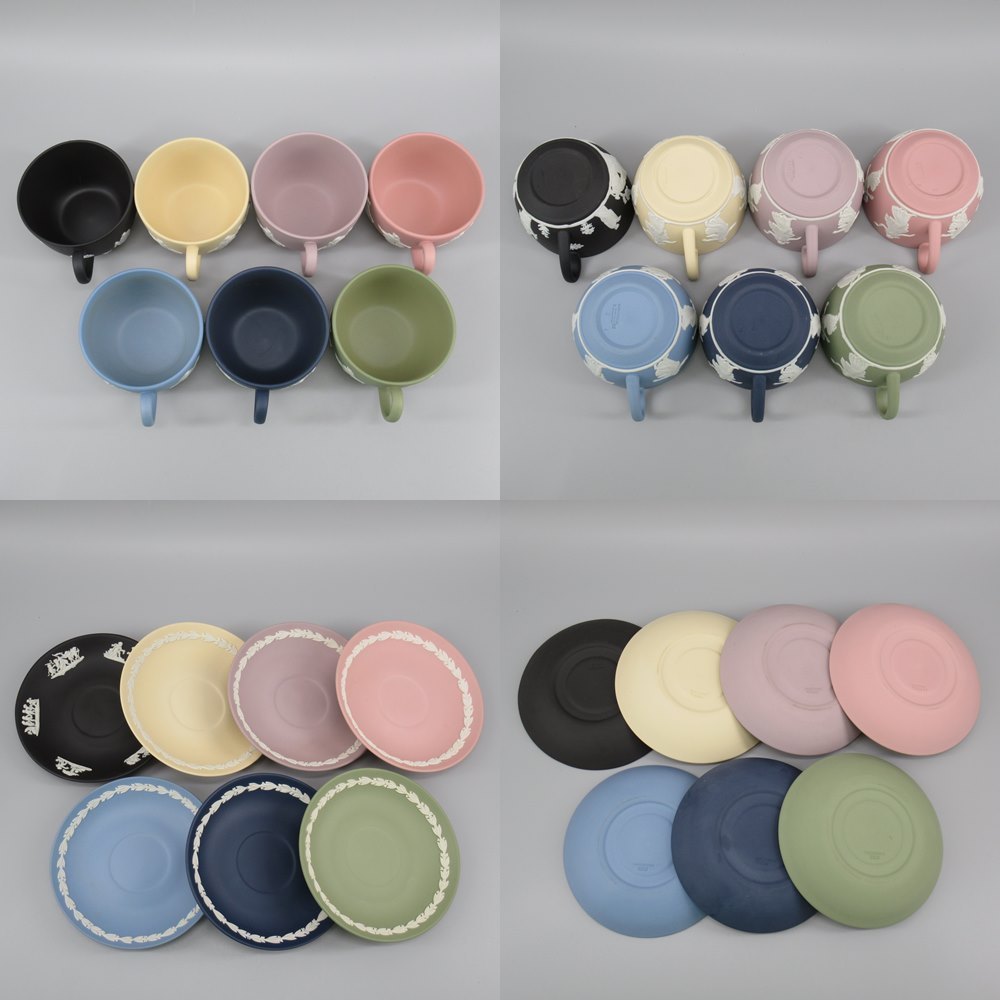 ウェッジウッド ジャスパー ダンシングアワー セージグリーン ピンク