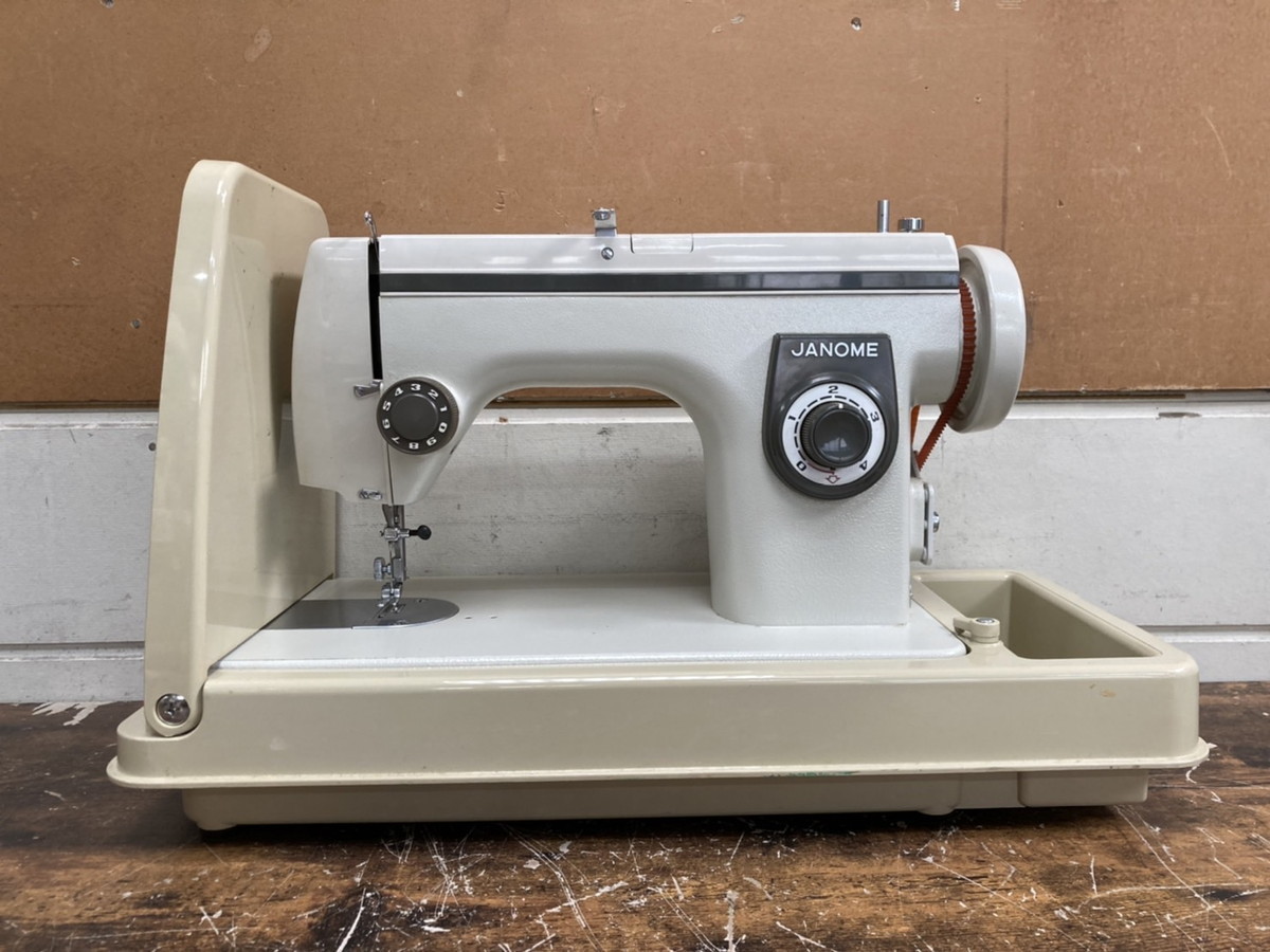ジャノメ ケース付きミシン レトロ 昭和レトロ JANOME アンティーク No