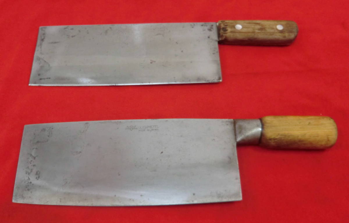 N5 中古 中華包丁 職人用 東京 杉本 3号 杉本刃物/水煙 隆久 包丁/刃物 