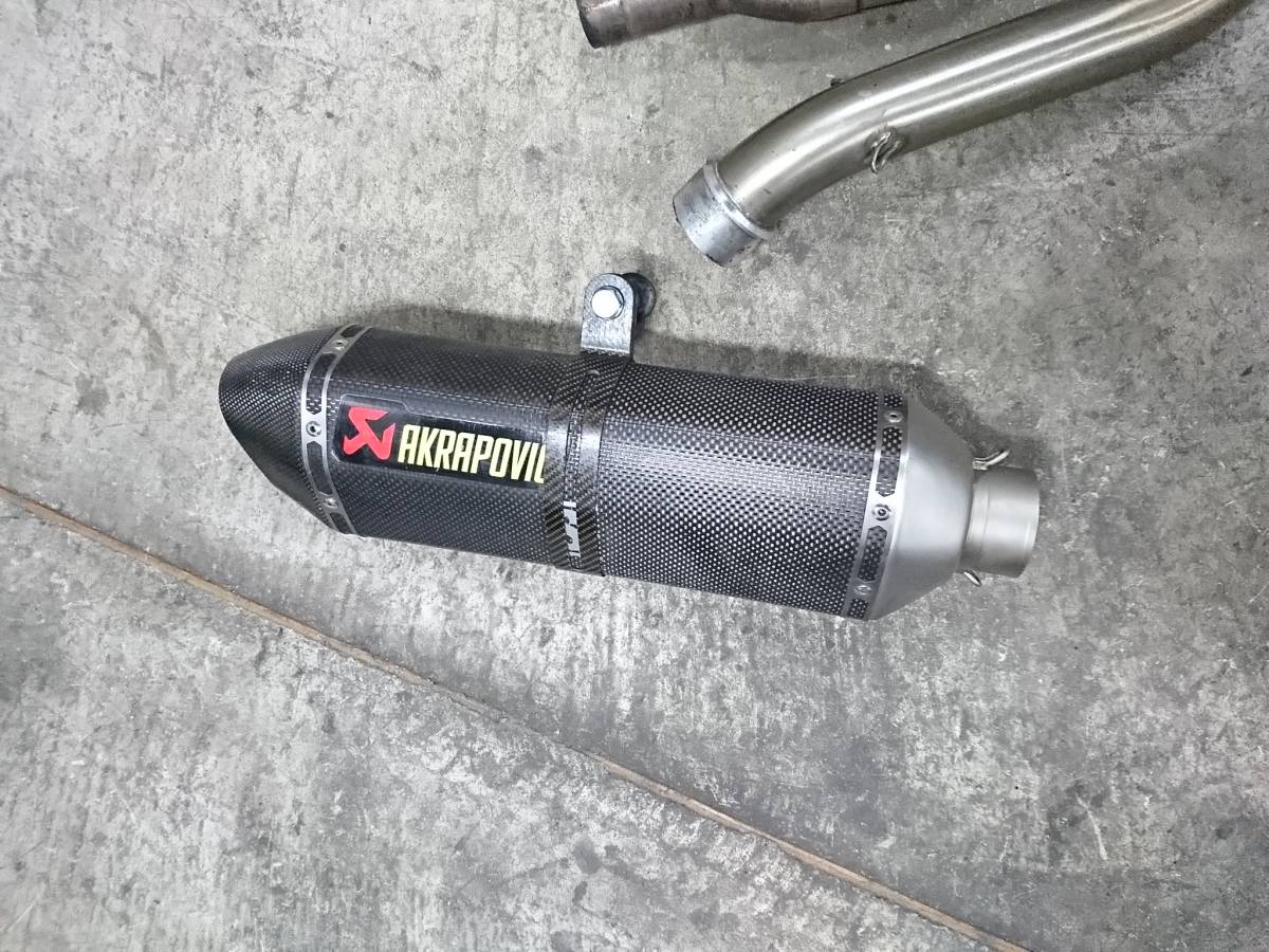 ☆ZX-6R(ZX600J)アクラポビッチ フルエキゾースト AKRAPOVIC