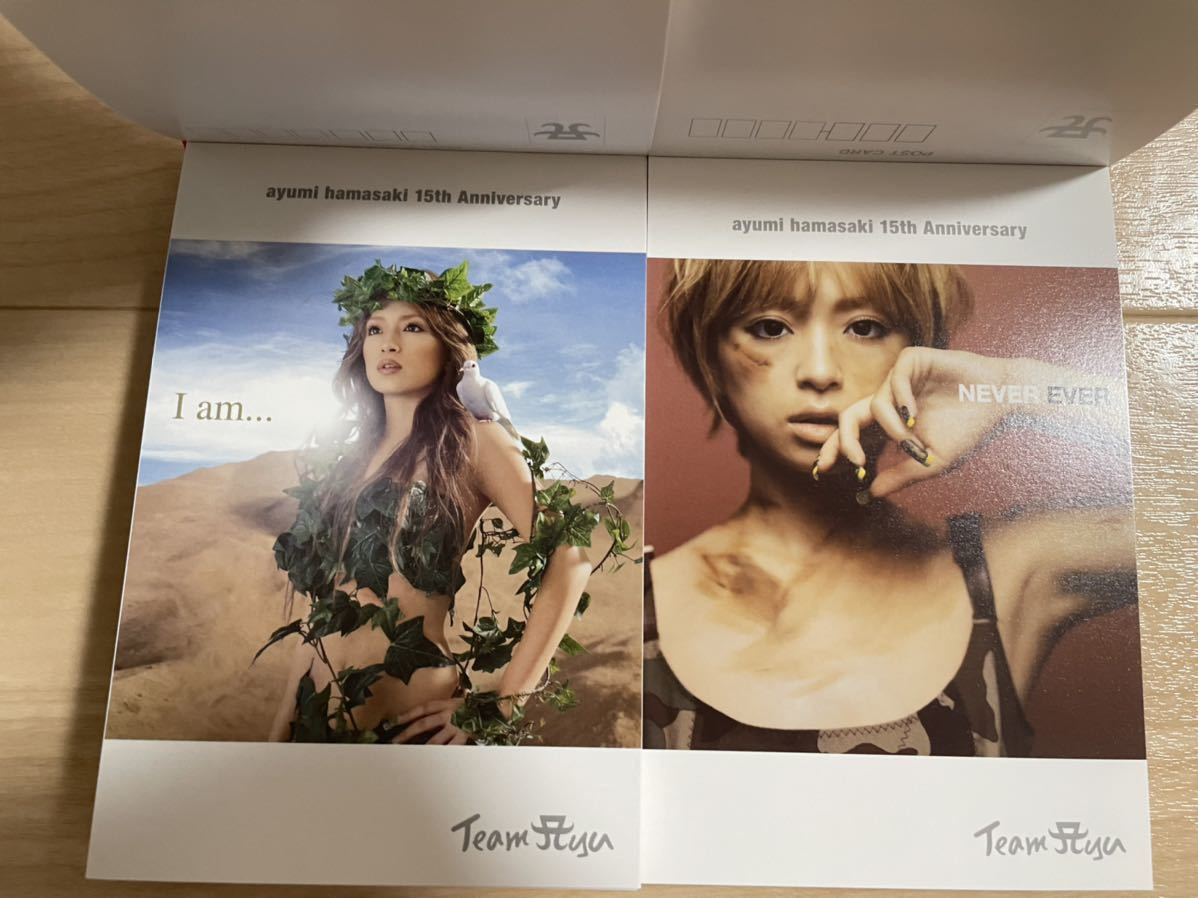 浜崎あゆみポストカード74枚セット 15th Anniversary COLLECTION 