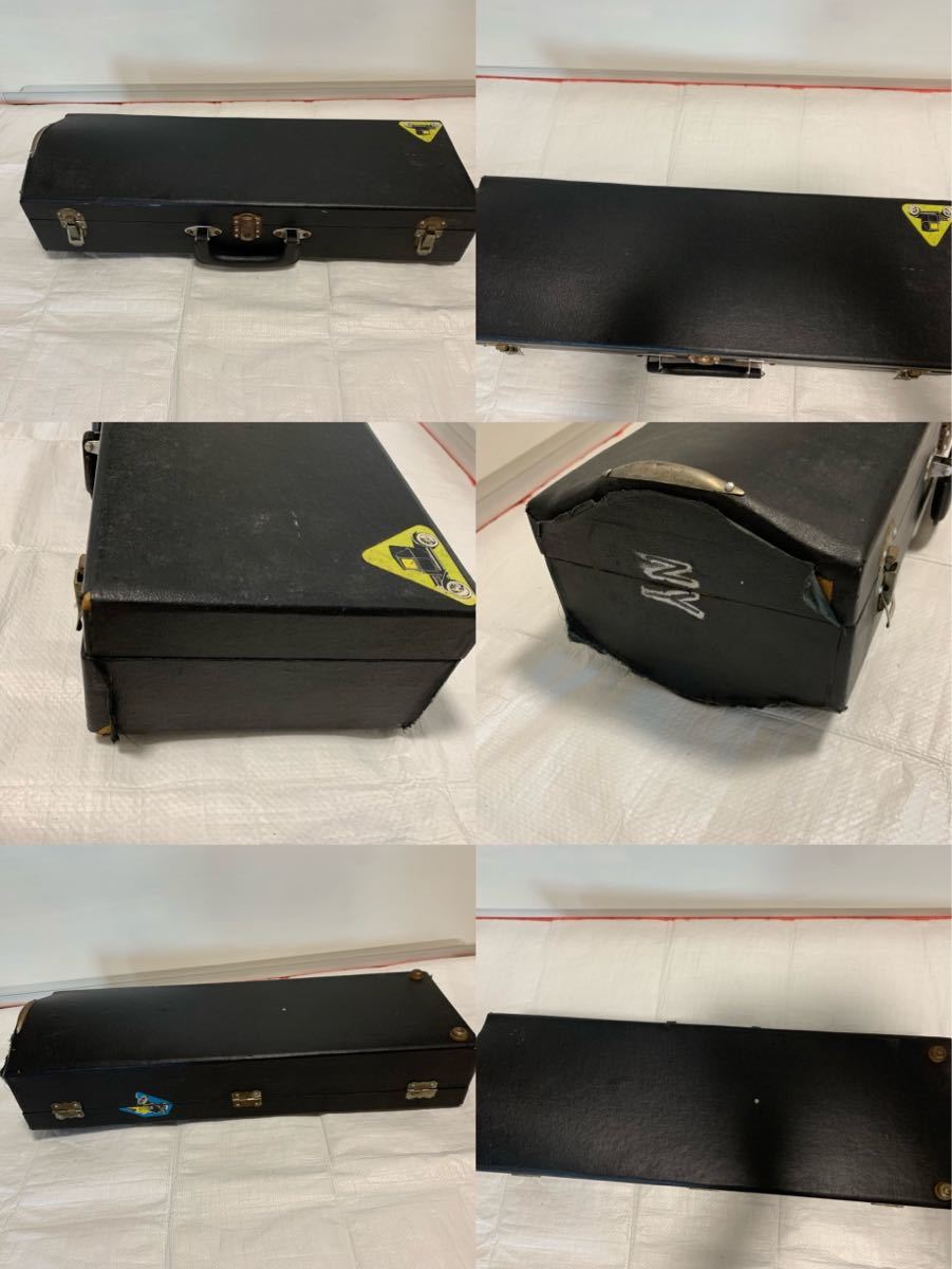相場 HUTTL ヒュッテル トランペット 管楽器 ハードケース付き 現状品