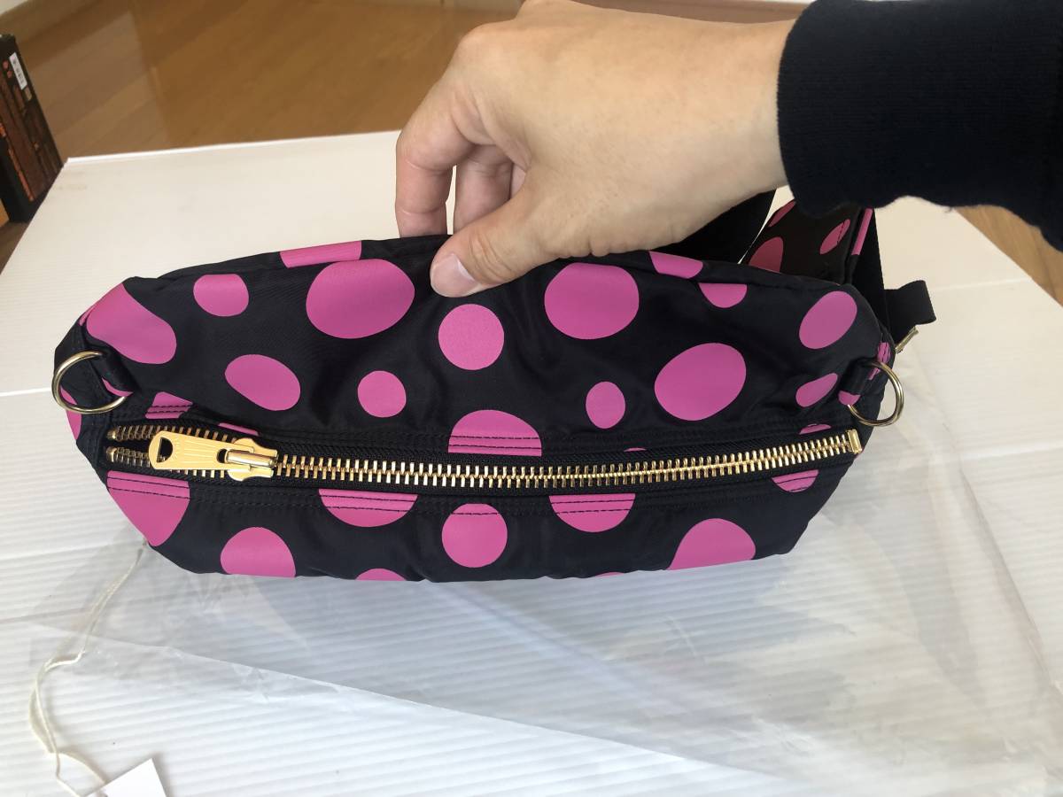 良品 ポーター 草間彌生 2way ウエスト ポーチ ボディーバッグ 旅行