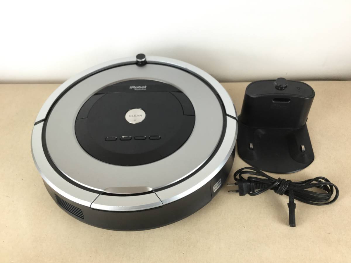 T6021☆iRobot Roomba 876/アイロボット ルンバ/ロボット掃除機/ホームベース(17064)/17年製 iRobot Roomba - Vaccum Robot 0