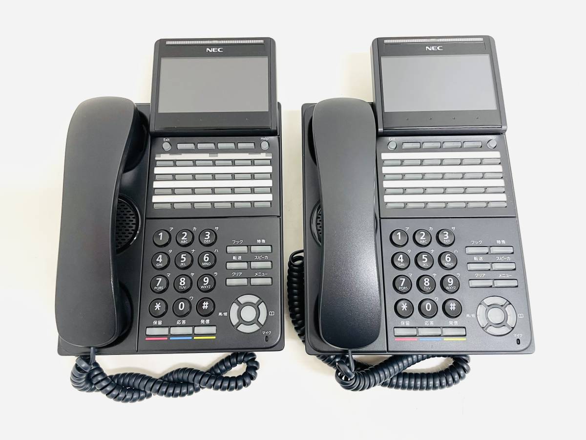 NEC 24ボタンカラーIP多機能電話機 IP ITK-24CG-1 Gigabit 24-Line 