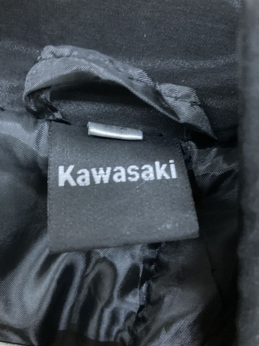 kawasaki カワサキ レーシング スポンサー刺繍 中綿入り ジャケット