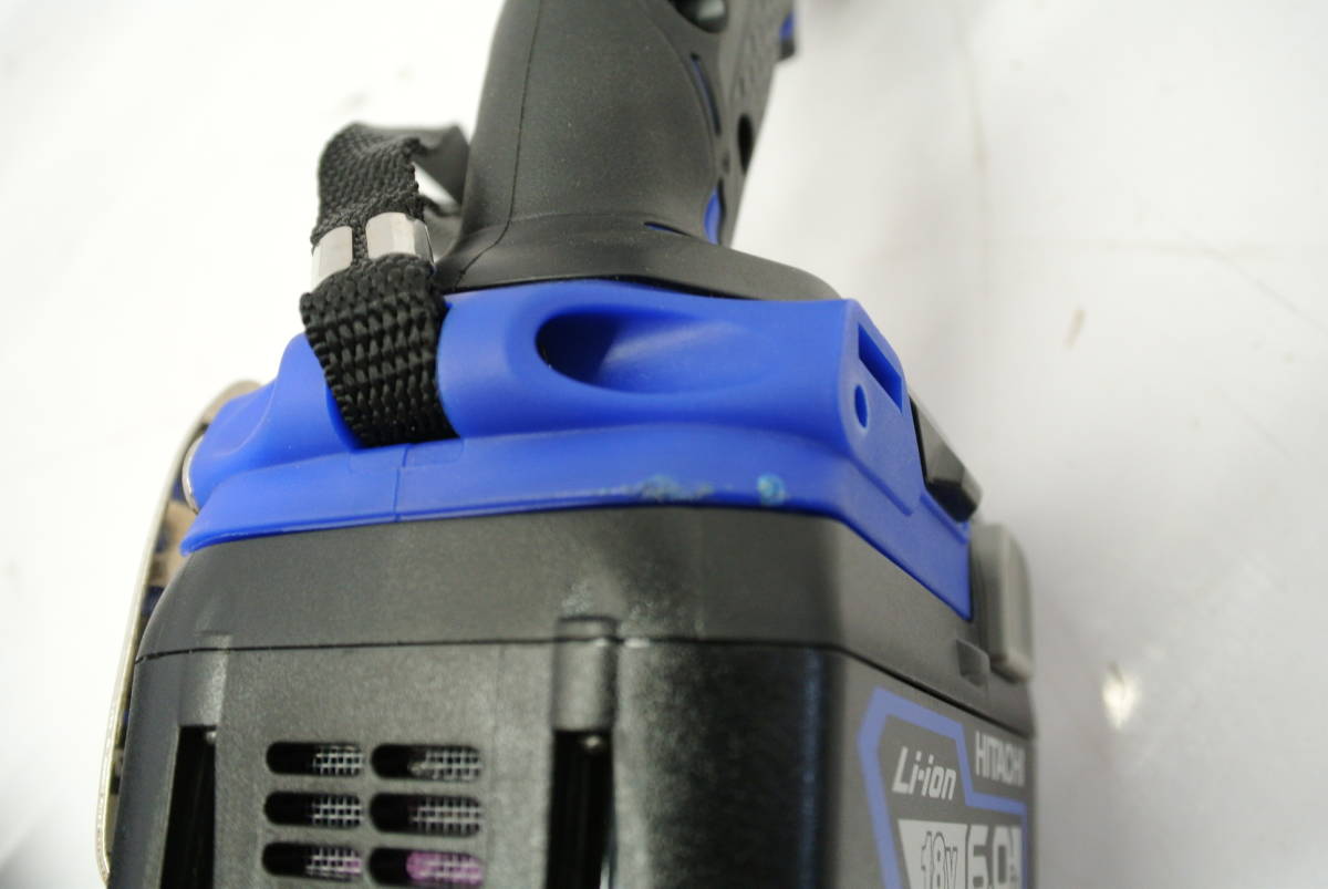日立工機　（ハイコーキ）18Vコードレスインパクトドライバ　WH18DDL2　特別限定品ソリッドブルー展示未使用品_7