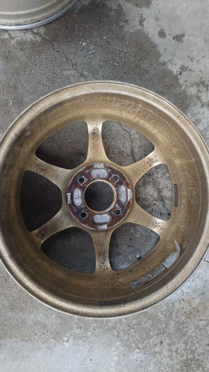 SSR TYPE-C 16インチホイール ゴールド 4本セット SSR type c SSRタイプC ゴールド 16インチ 4穴 114.3 7J+42 1本+
