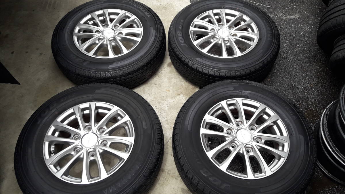 ■ウェッズ アルミホイール ヨコハマスタッドレス 155/65R13 バリ山4本 超バリ山☆2021年 スタッドレス☆軽自動車 13インチ タイヤ 155／65R13