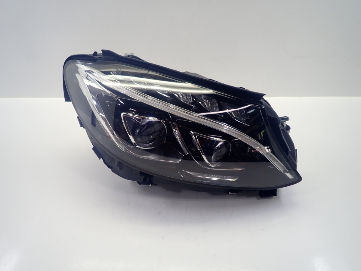 点灯OK日産純正 E52 エルグランド中期 LEDヘッドライト右側 KOITO